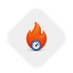 Industrial boiler icon for stable boiler load