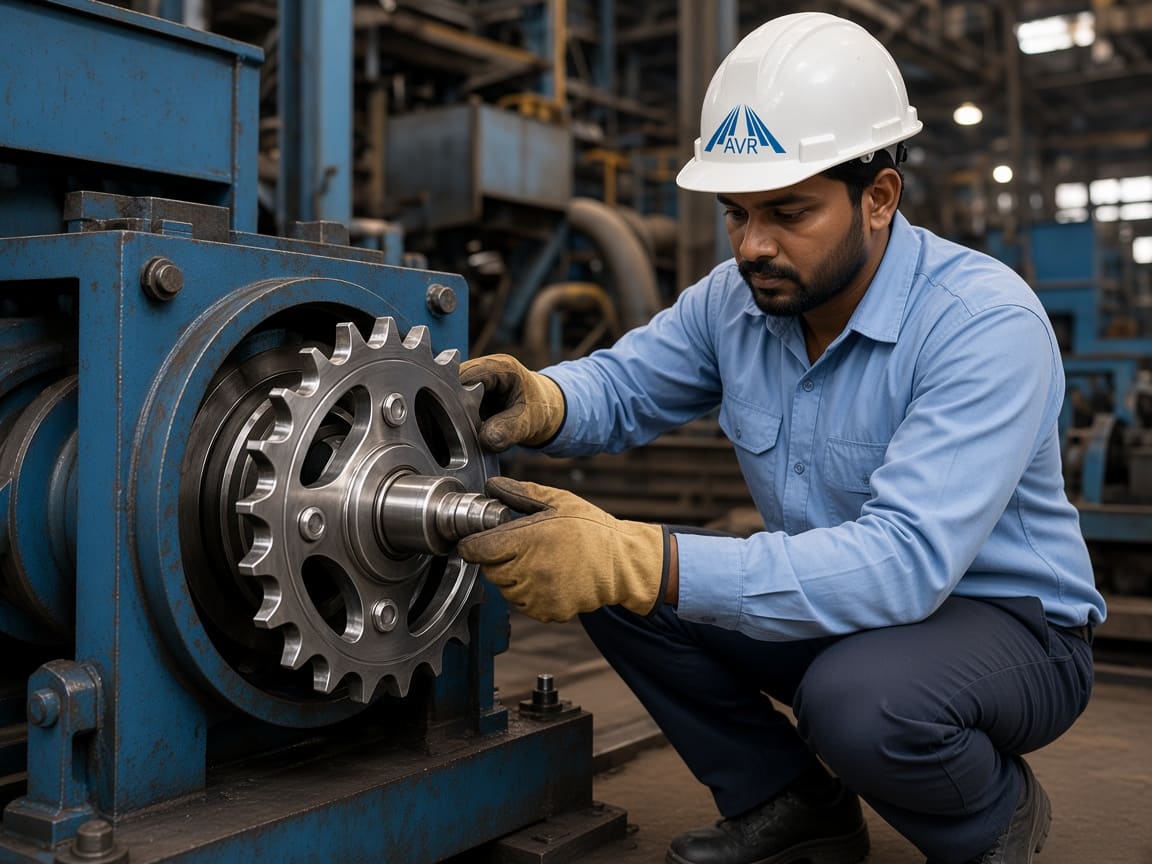 Fit New Sprockets & Bearings