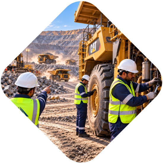 Mining equipment maintenance