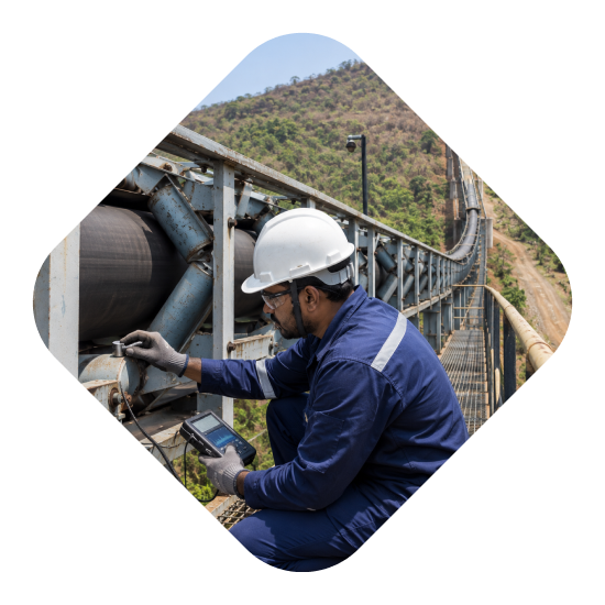Pipe conveyor operations and condition monitoring